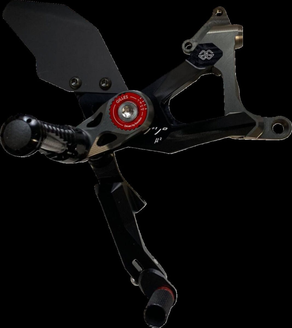 Gilles Tooling Rearset MUE2 Noir Duc