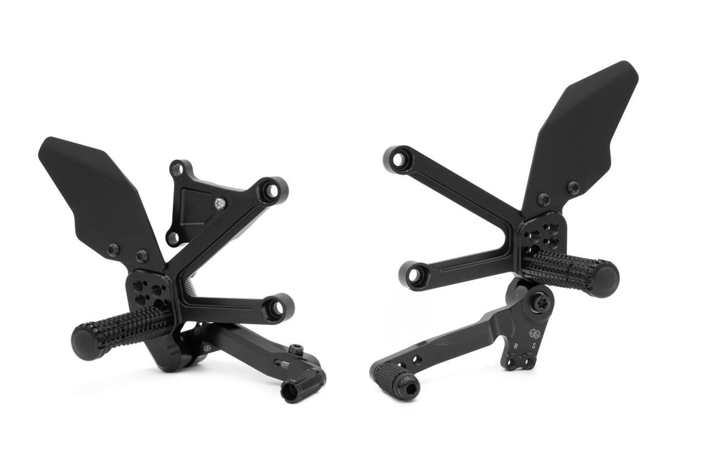 Gilles Tooling Rearset FXR Noir Kawas