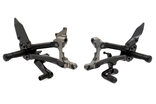 Gilles Tooling Rearset FXR Noir Duc