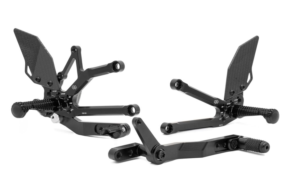 Gilles Tooling Rearset FXR Noir Triumph