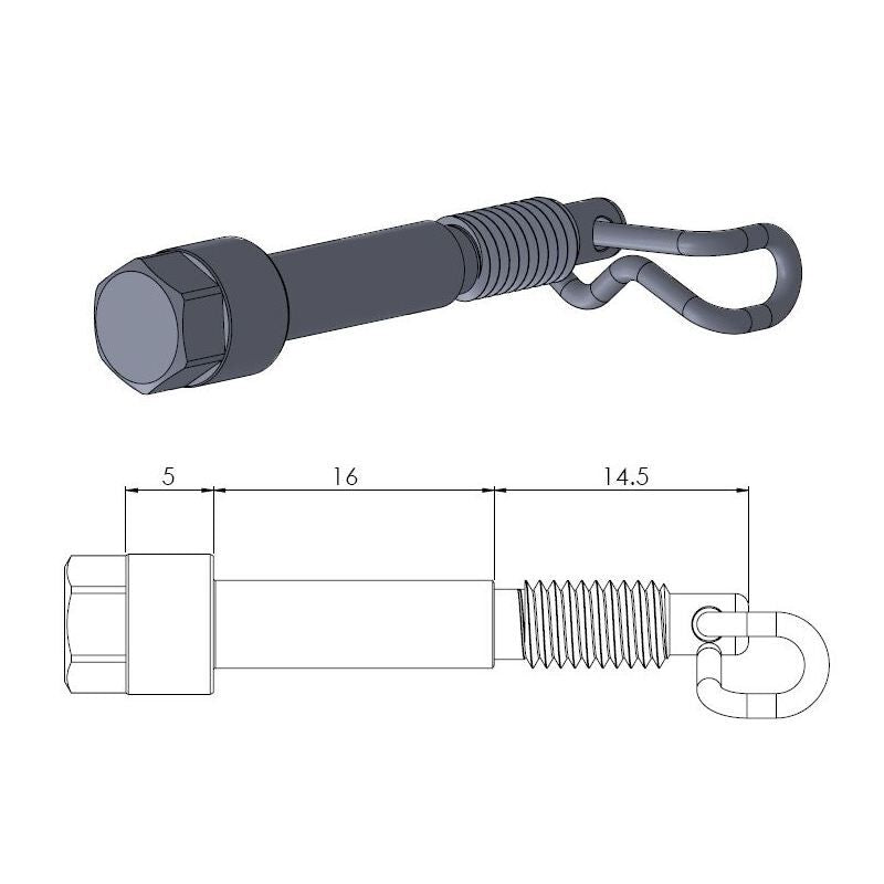 Moto-Master Frein Plaquette Pin