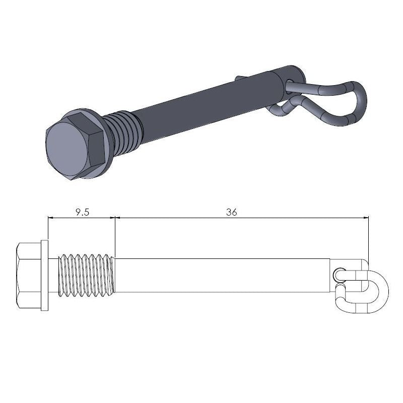 Moto-Master Frein Plaquette Pin
