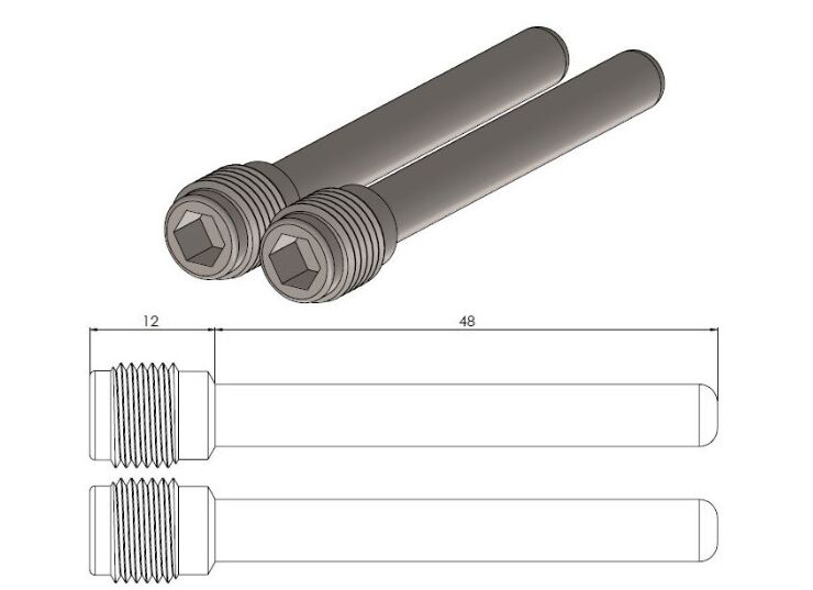 Moto-Master Frein Plaquette Pin