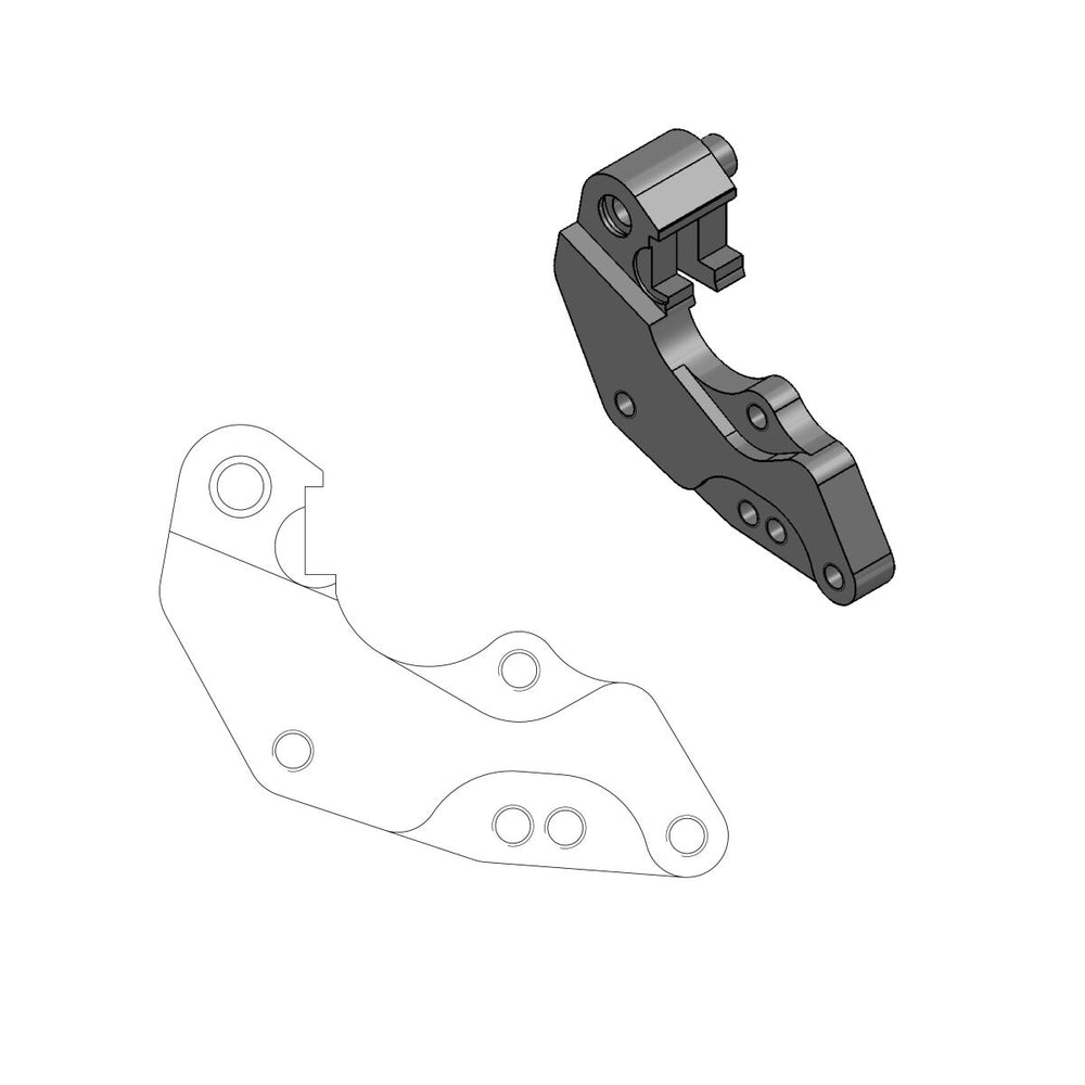 Moto-Master Frein Étrier Adaptor
