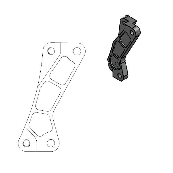 Moto-Master Frein Étrier Adaptor SM