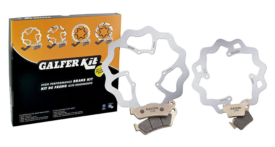 Galfer Frein Kit Front-rear Origine Size
