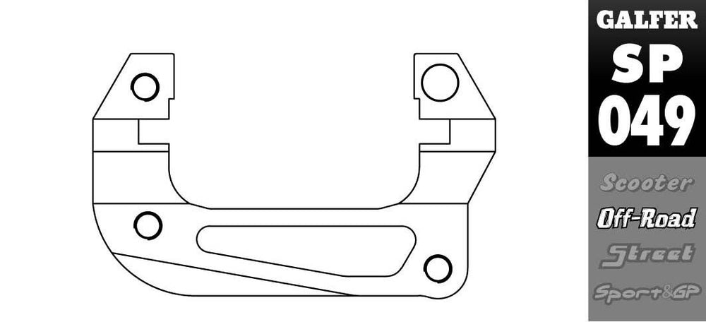 Galfer Frein Étrier Adaptor