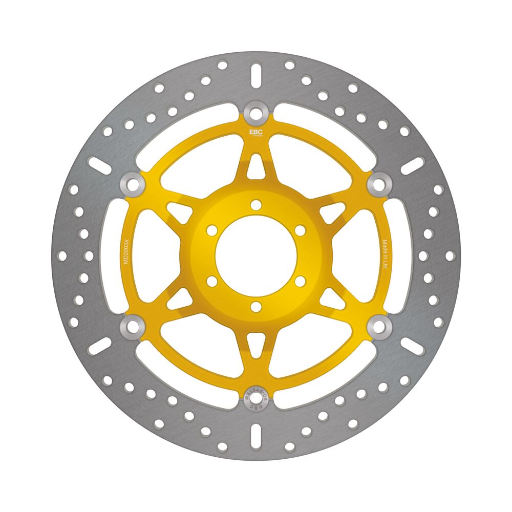 Disque de frein route EBC FLT Series RND pour Aprilia CAPONORD 1200 ABS, Aprilia MX 125, Aprilia RS 125 et 22 autres modèles — réf 17100468