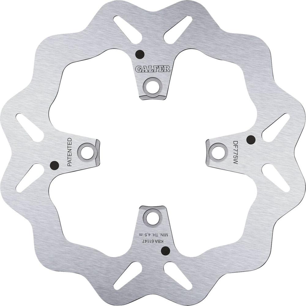 Disque de frein route Galfer Fixe Wave pour Ducati 1098, 1098 S, 1198 et 15 autres modèles — réf 17103875