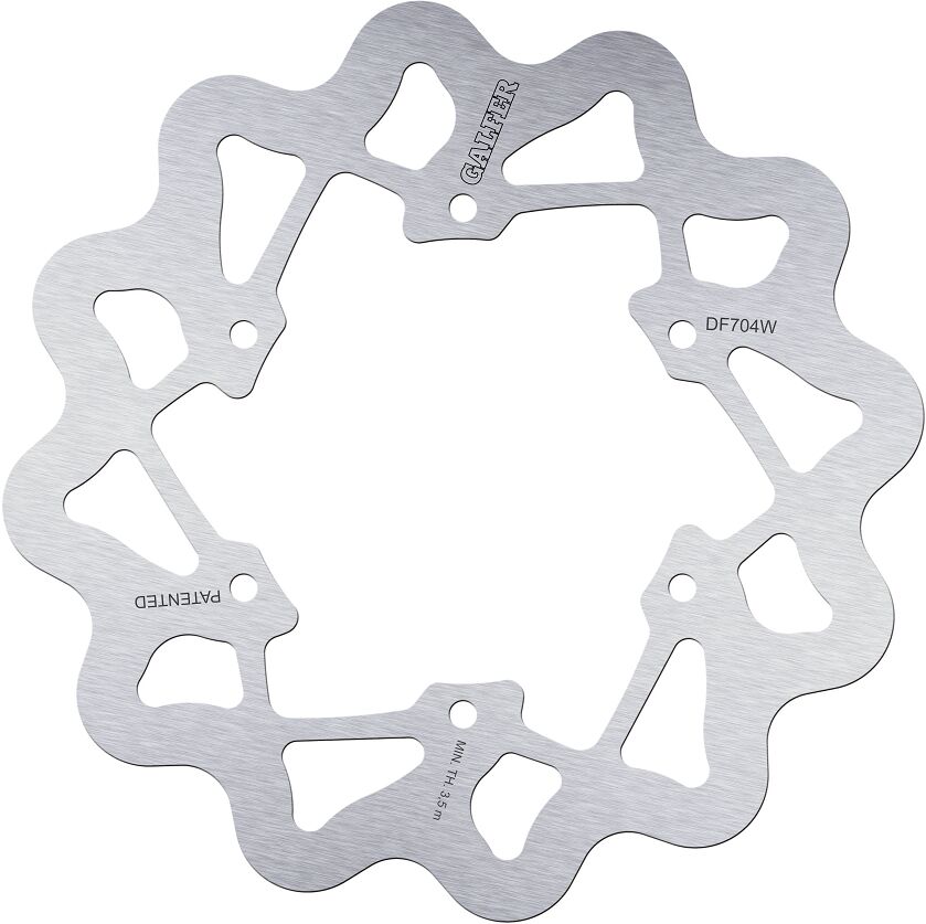 Disque de frein route Galfer Fixe Wave pour Piaggio FLY 100, Piaggio FREE 100, Piaggio HEXAGON 125 GTX 2T et 21 autres modèles — réf 17104091