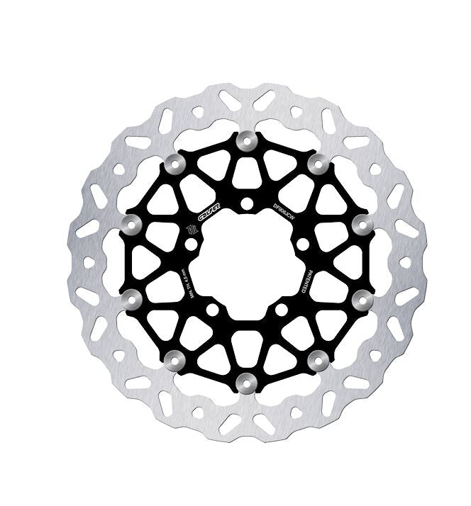 Disque de frein route Galfer Wave Floatech pour Triumph BONNEVILLE 1200 SPEEDMASTER ABS, BONNEVILLE 1200 T120 ABS, DAYTONA 675 et 17 autres modèles