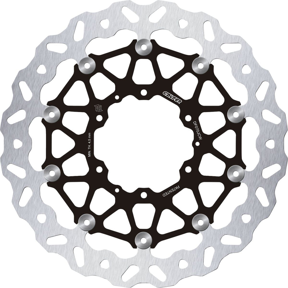 Disque de frein route Galfer Wave Floatech pour Honda CB 1000 R, CB 1000 R ABS, CB 1300 ABS et 6 autres modèles — réf 17105265