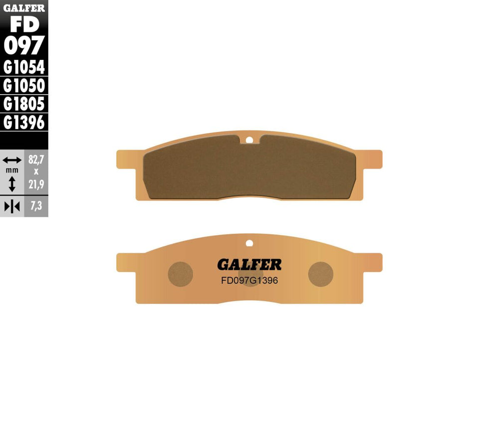 Galfer Frein Plaquette Sintered Off ROAD