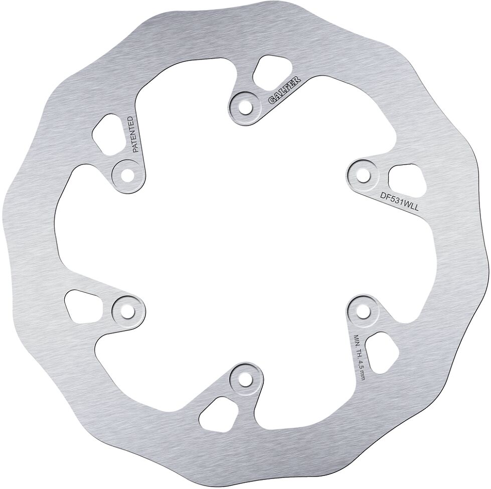 Disque de frein tout-terrain et quad Galfer Fixe Wave Solid pour Yamaha YZ 125, YZ 250 F et YZ 450 F — réf 17112241