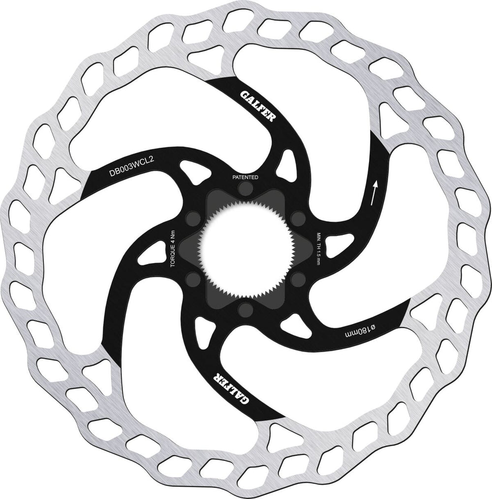 Galfer Disque Wave 180X2 0MM C-lock
