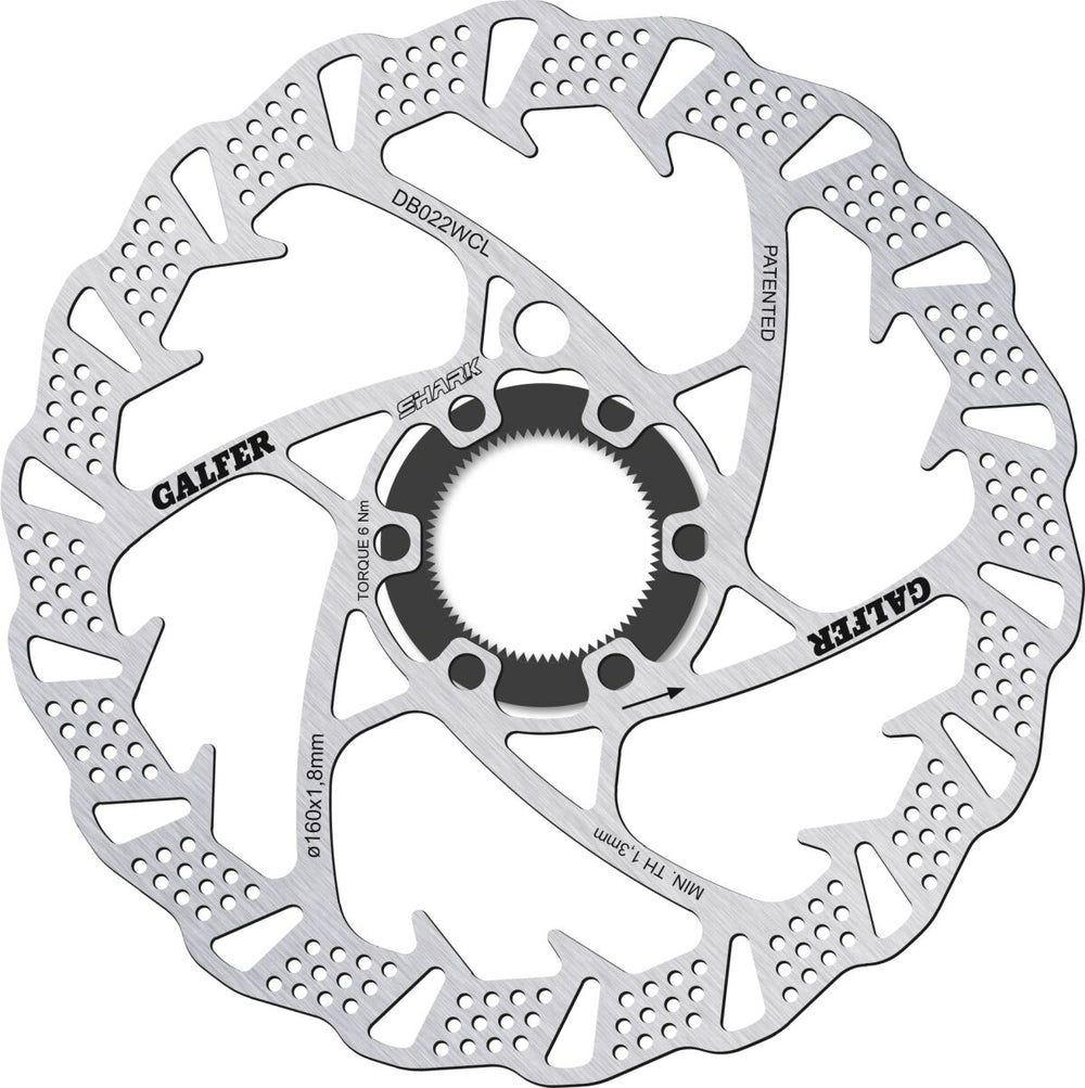 Galfer Disque Requin 160X1 8MM C- Serrure
