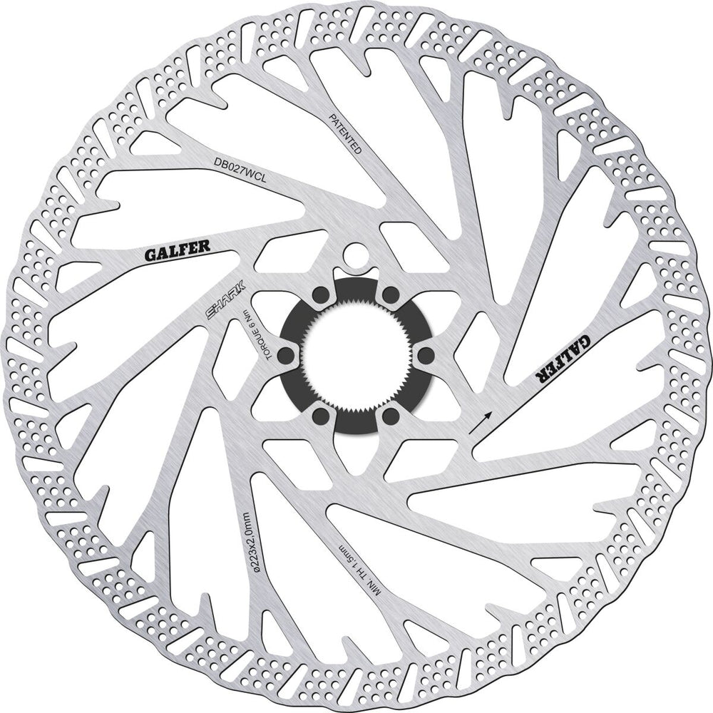 Galfer Disque Requin 223X2 0MM C-lock