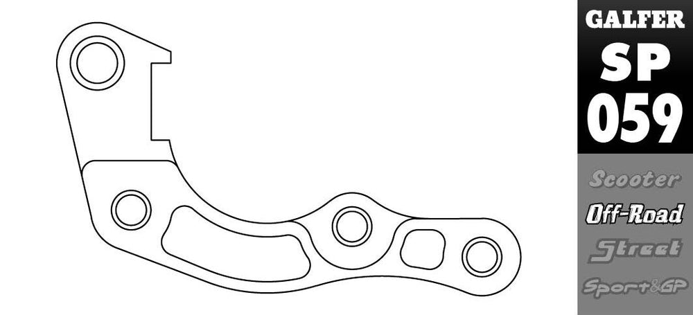 Galfer Frein Étrier Adaptor