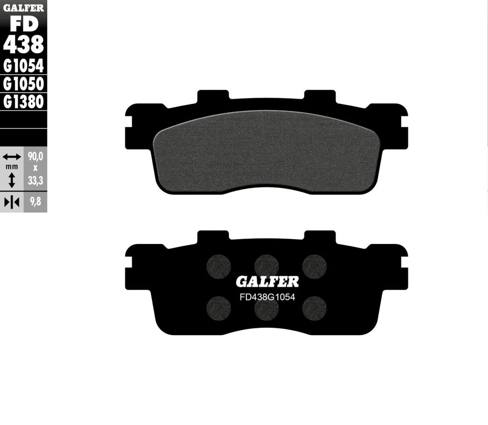 Galfer Plaquettes de frein semi-métalliques