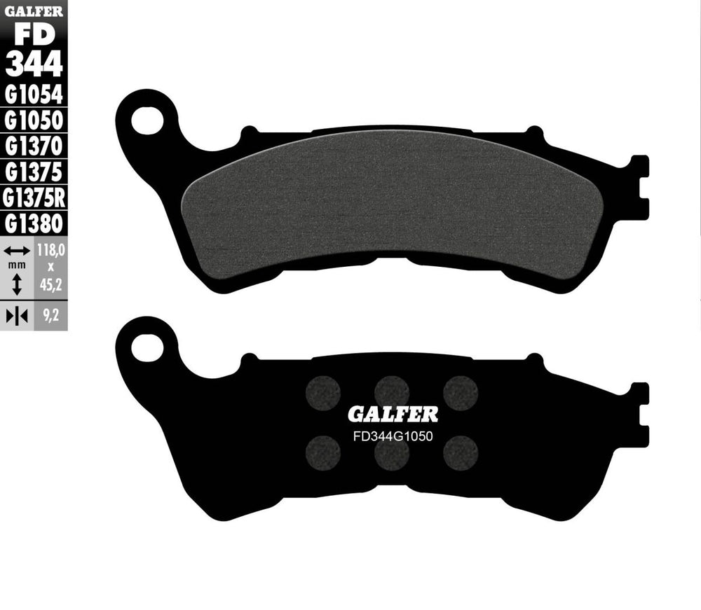Galfer Frein Plaquette Semi Metal Scooter