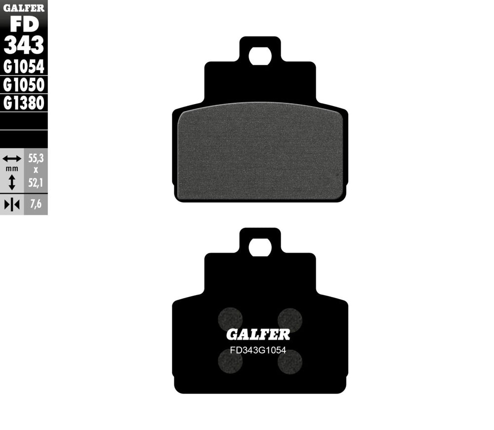 Galfer Plaquettes de frein semi-métalliques