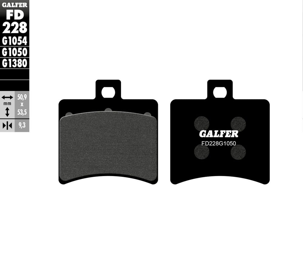 Galfer Frein Plaquette Semi Metal Scooter