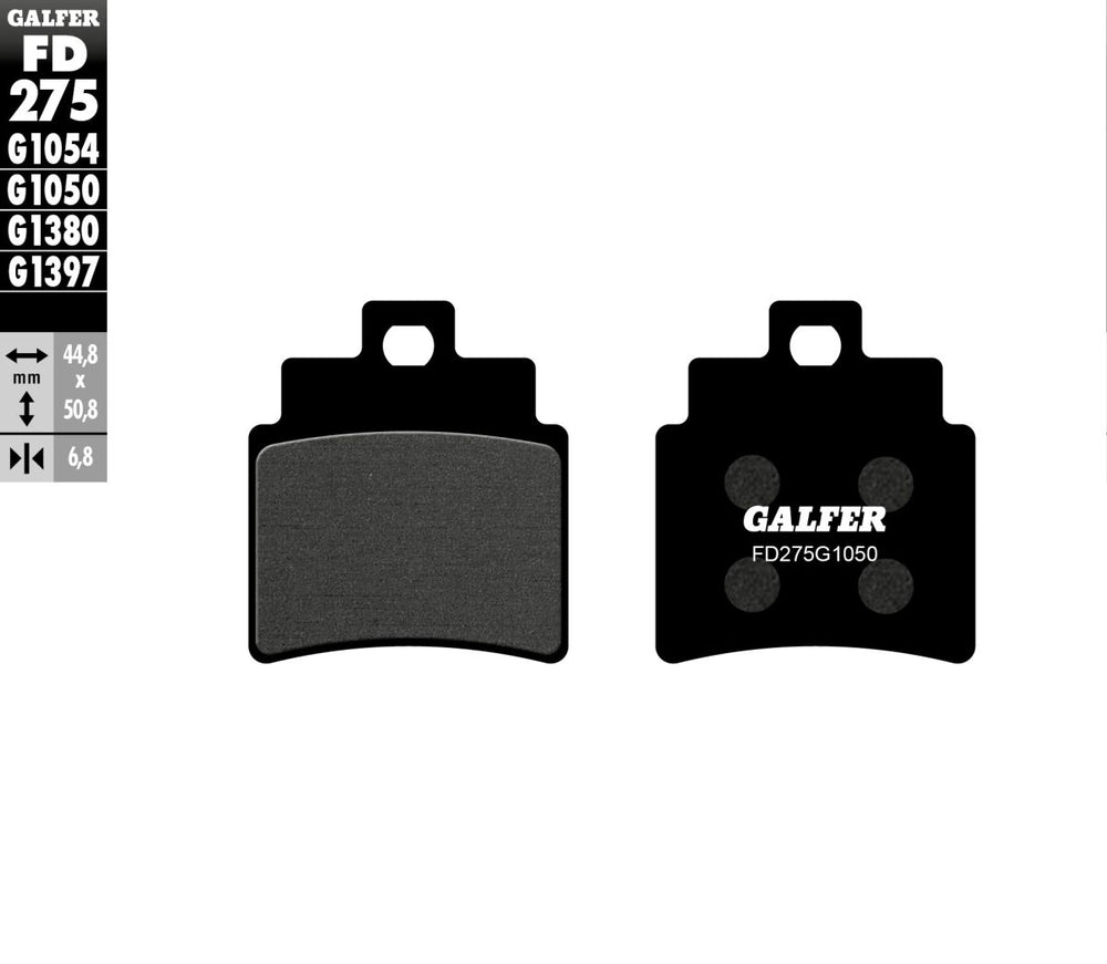 Galfer Frein Plaquette Semi Metal Scooter