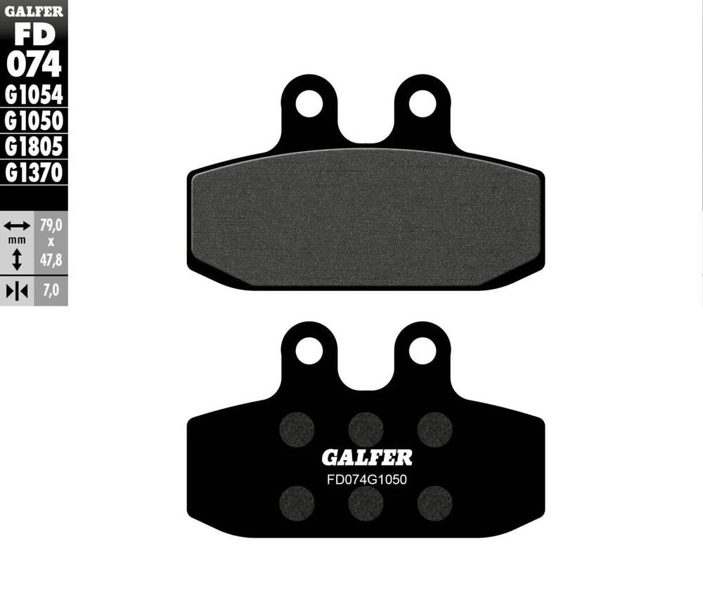 Galfer Frein Plaquette Semi Metal Scooter