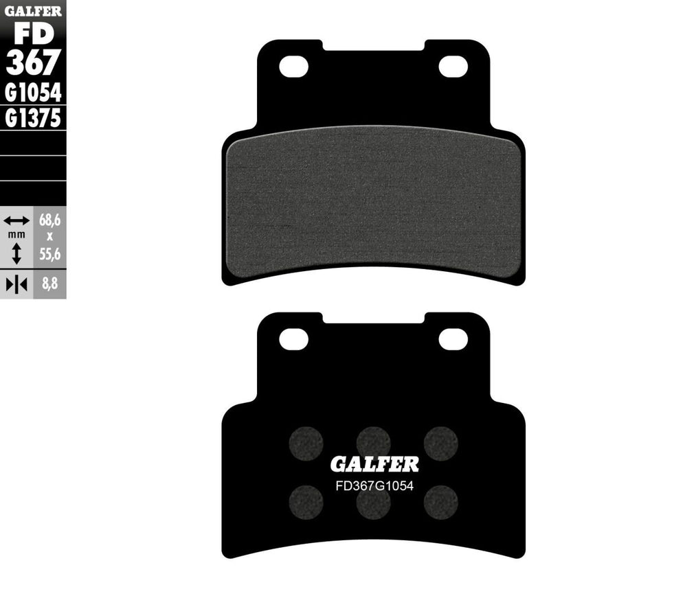 Galfer Frein Plaquette Semi Metal