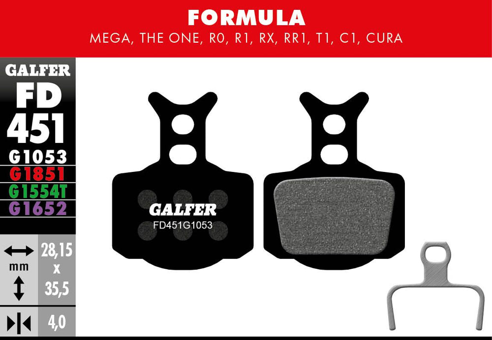 Galfer Frein Plaquette Performance