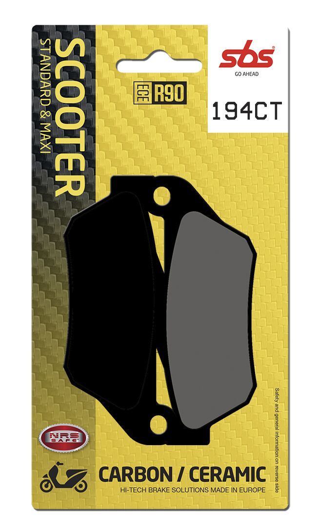 SBS Frein Plaquette Car/cer Scoot