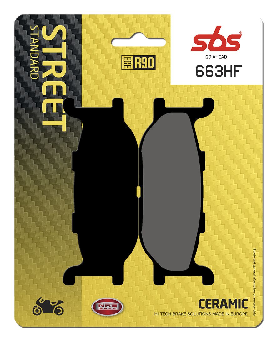 SBS Frein Plaquette Car/cer