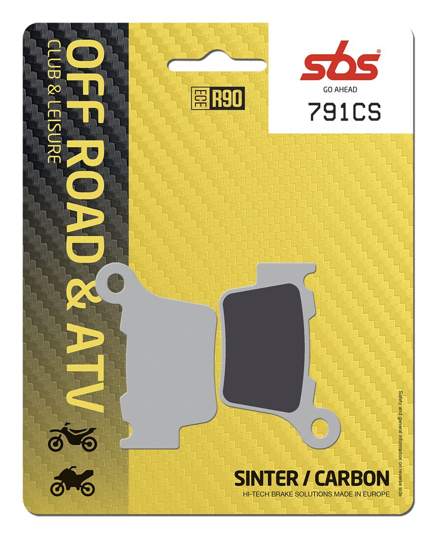 SBS Frein Plaquette Car/cer Per
