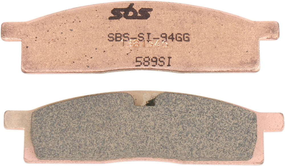 Plaquettes de frein fritté métal SBS Sint/car Off — réf 17211649