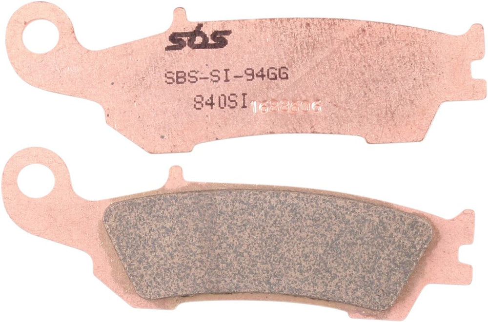 Plaquettes de frein fritté métal SBS Sint/car Off — réf 17211666