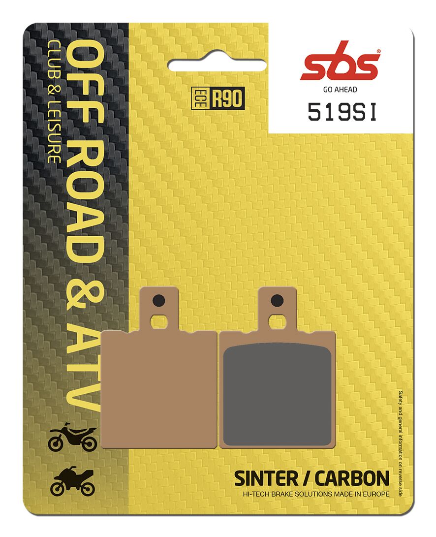 SBS Frein Plaquette Sint/car Off