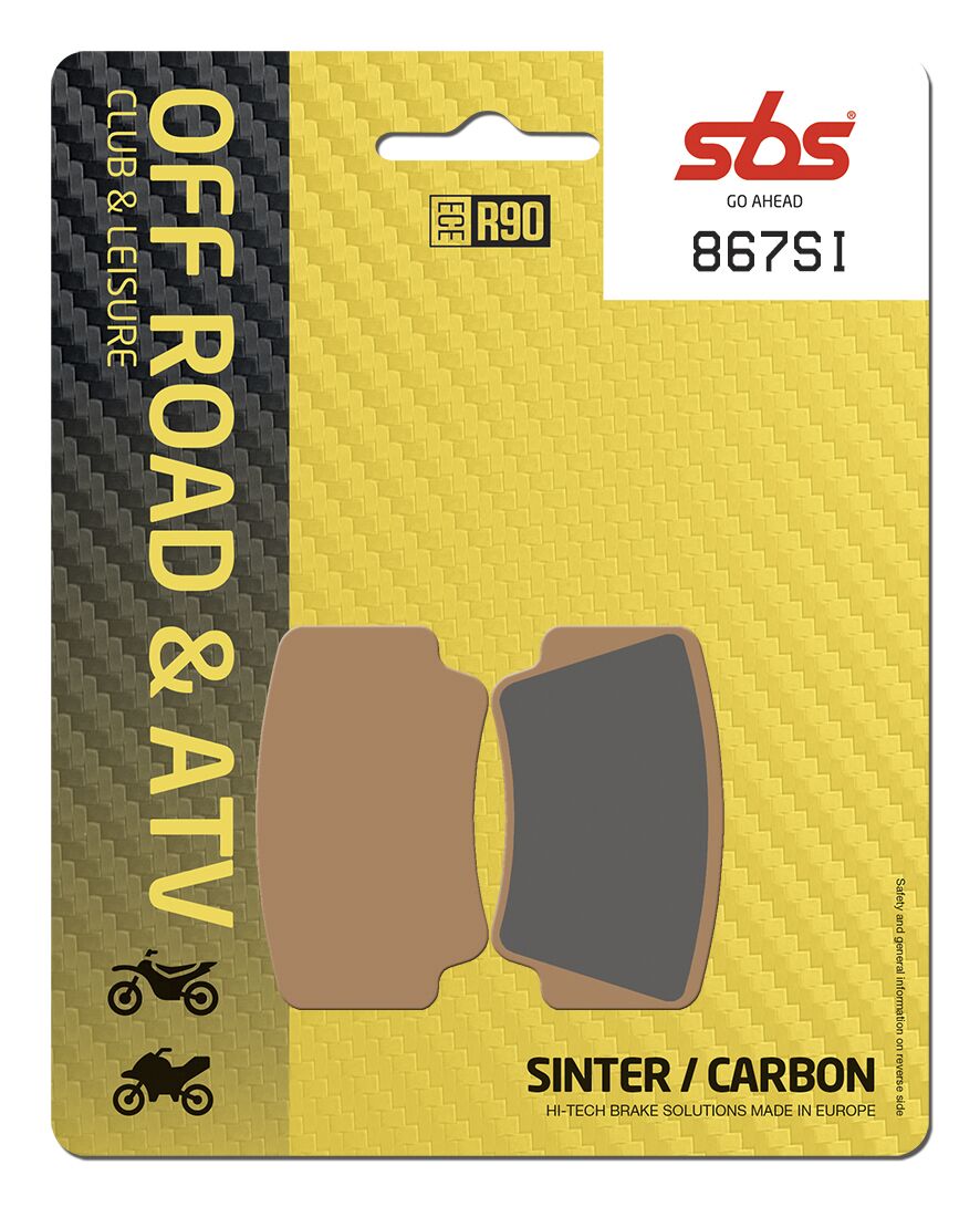 SBS Frein Plaquette Sint/car Off