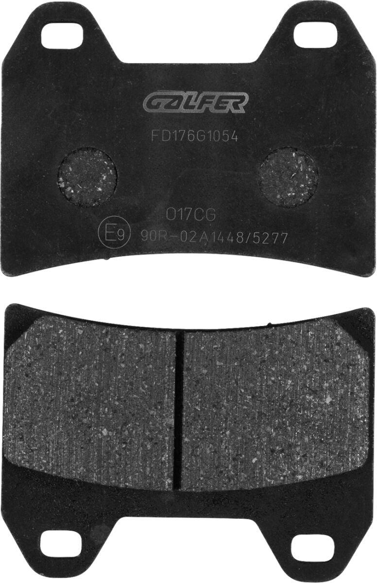Galfer Frein Plaquette Semi Metal