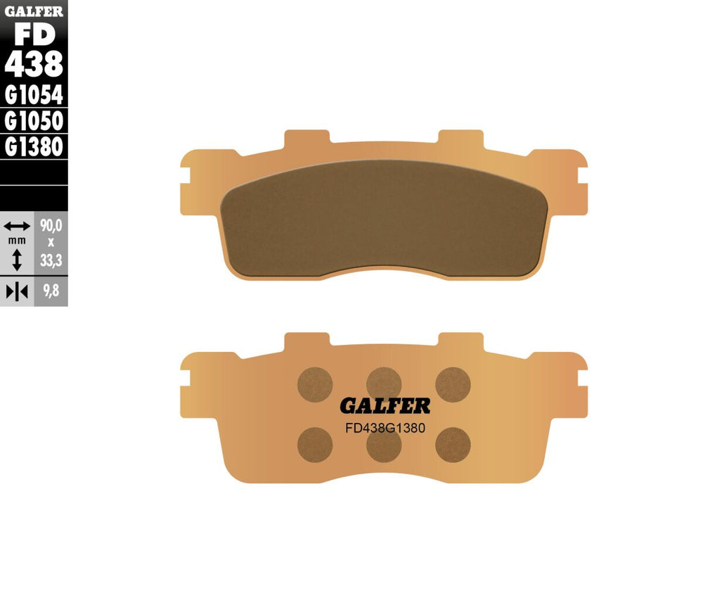 Galfer Plaquettes de frein frittées HH