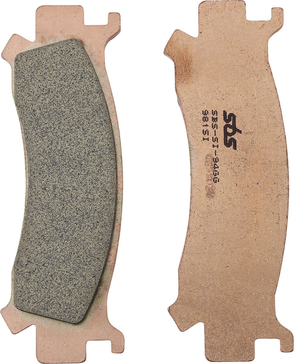 Plaquettes de frein fritté métal SBS Sint/car Off — réf 17213165