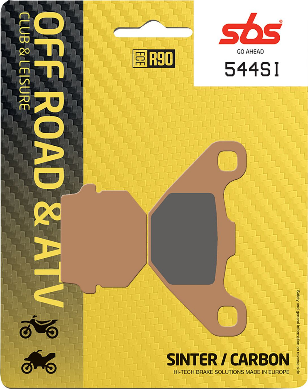 SBS Frein Plaquette Sint/car Off