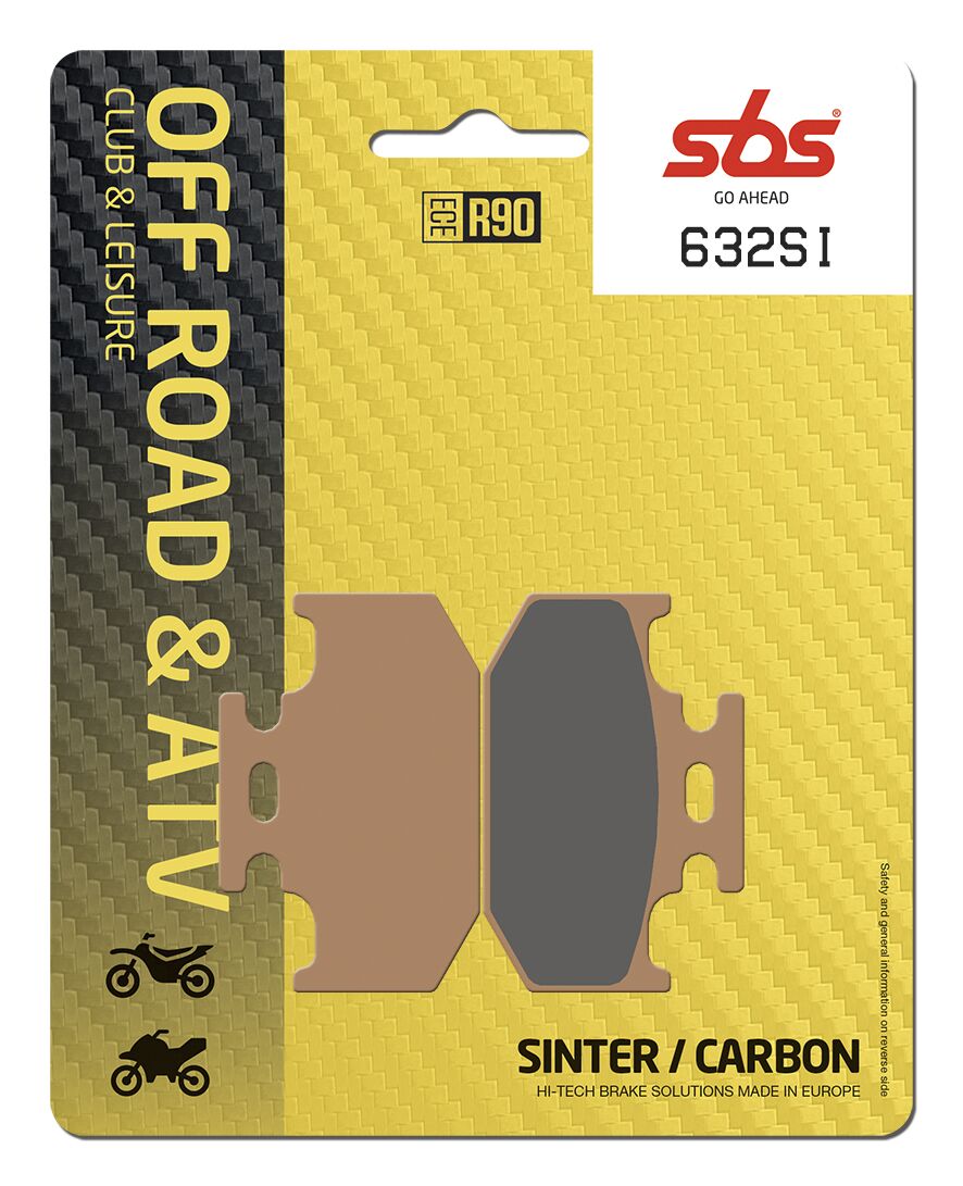 SBS Frein Plaquette Sint/car Off
