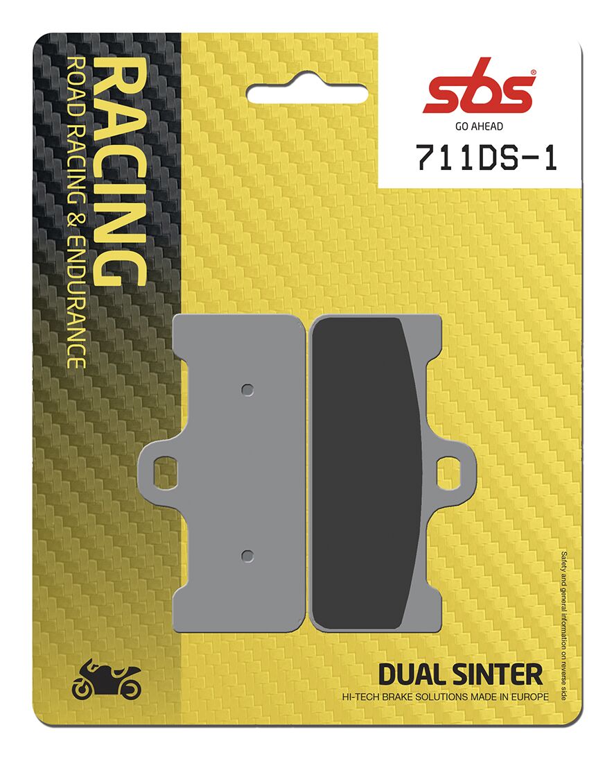 SBS Plaquettes de frein DS Racing Dual Sintered