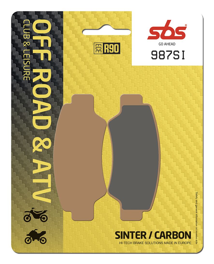 SBS Frein Plaquette Sint/car Off