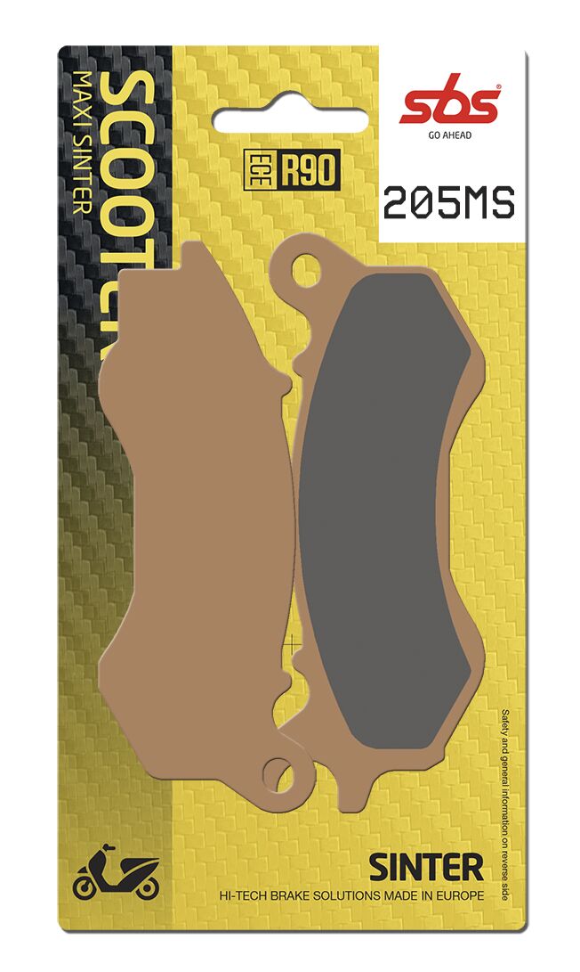 Plaquettes de frein fritté métal SBS Sint Scoot — réf 17213341