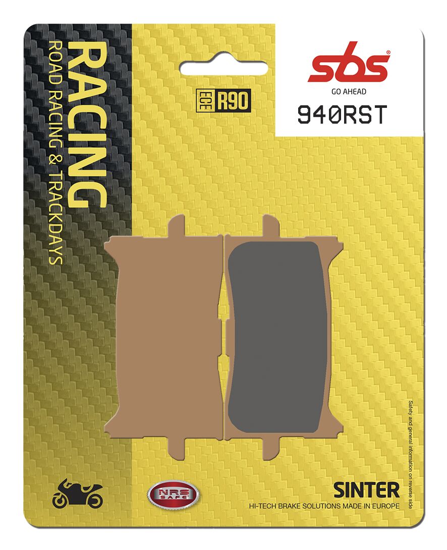Plaquettes de frein fritté métal SBS Sint St/ra — réf 17213348