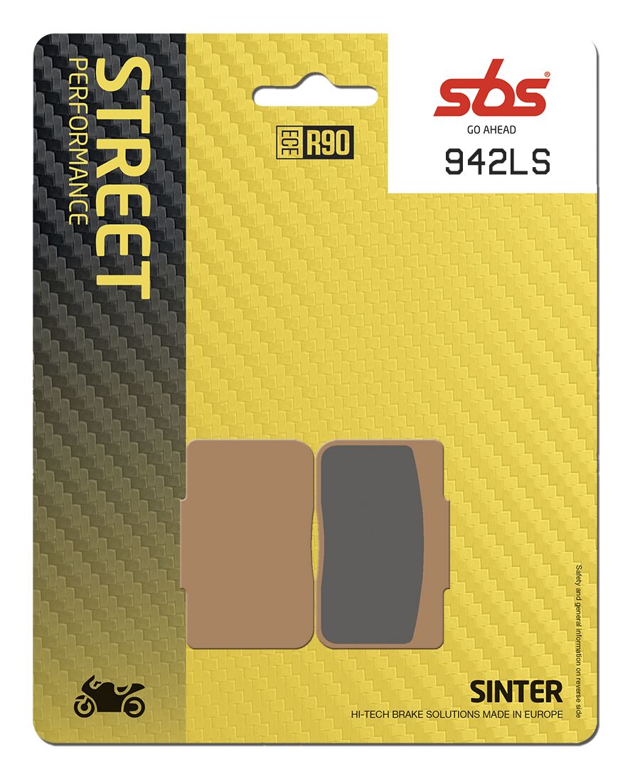 Plaquettes de frein fritté métal SBS Sint Arrière — réf 17213349