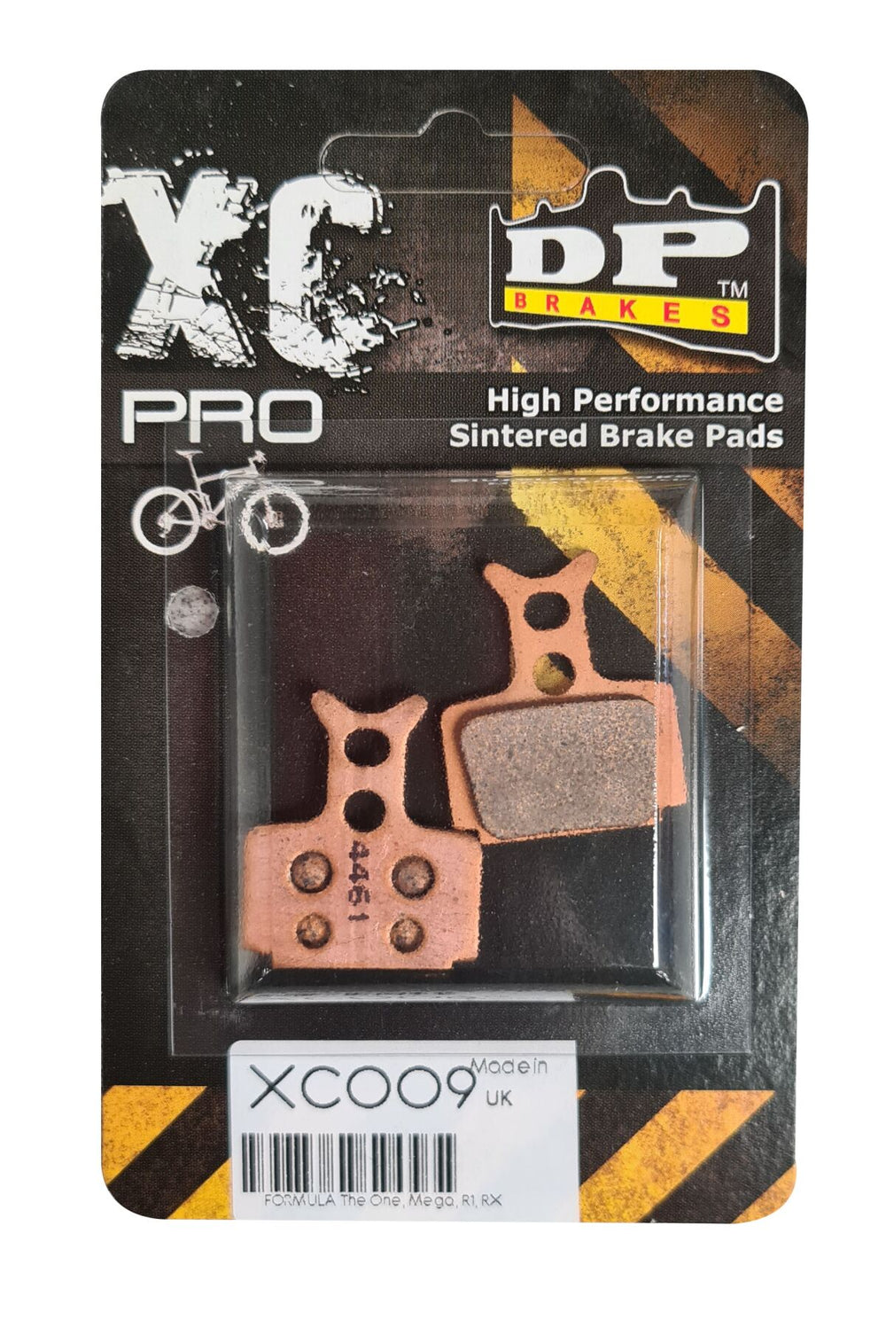 Plaquettes de frein fritté métal DP Brakes Xc-pro XC009 pour Husqvarna EE 3 — réf 17213439