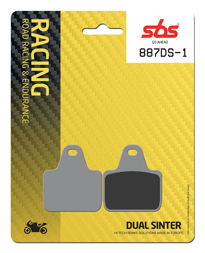 SBS Plaquettes de frein DS Racing Dual Sintered