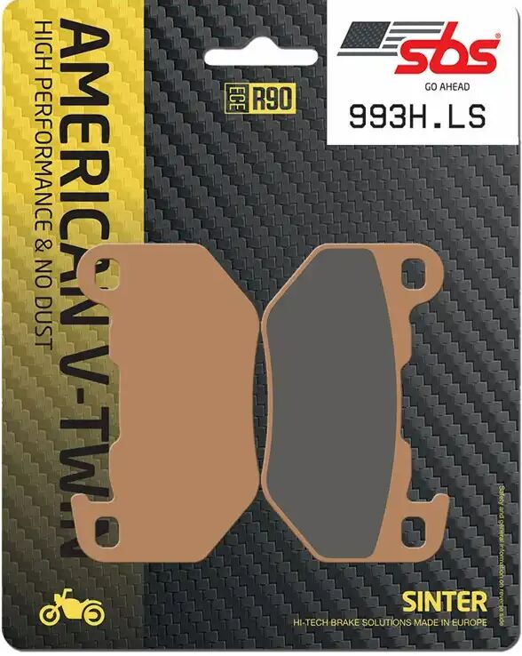 Plaquettes de frein fritté métal SBS Sint Arrière — réf 17213724